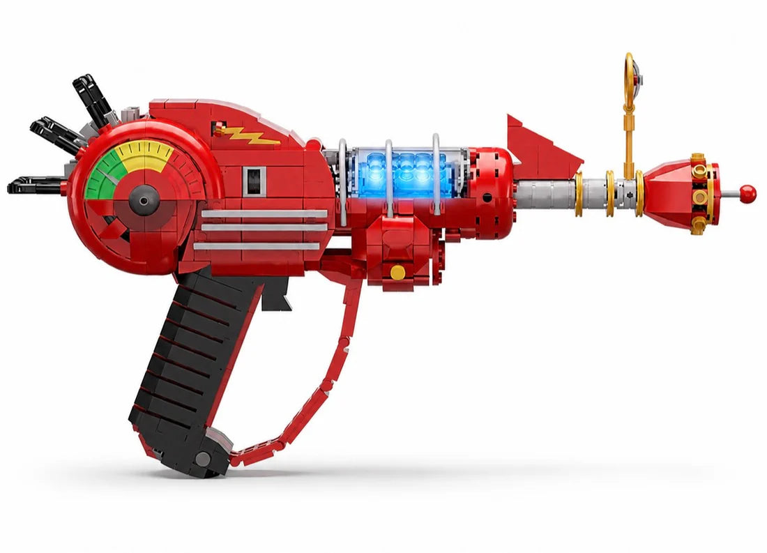 Glowing Ray Brick Gun