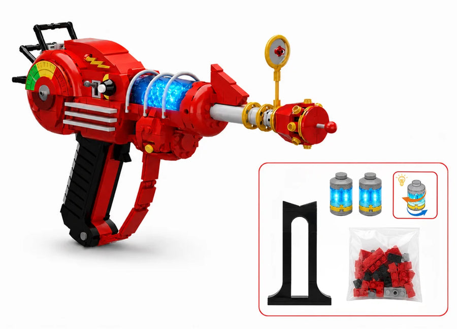 Glowing Ray Brick Gun